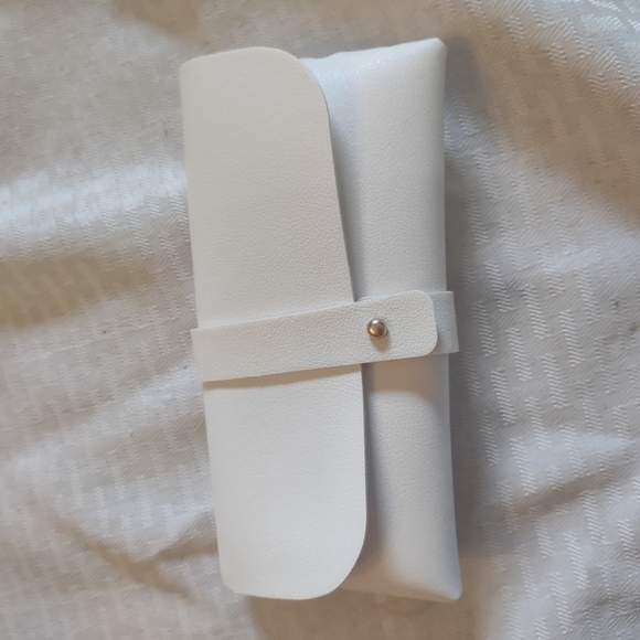 New Blue butterfly rhinestone sunglasses fashion women's rimless - Picture 7 of 7